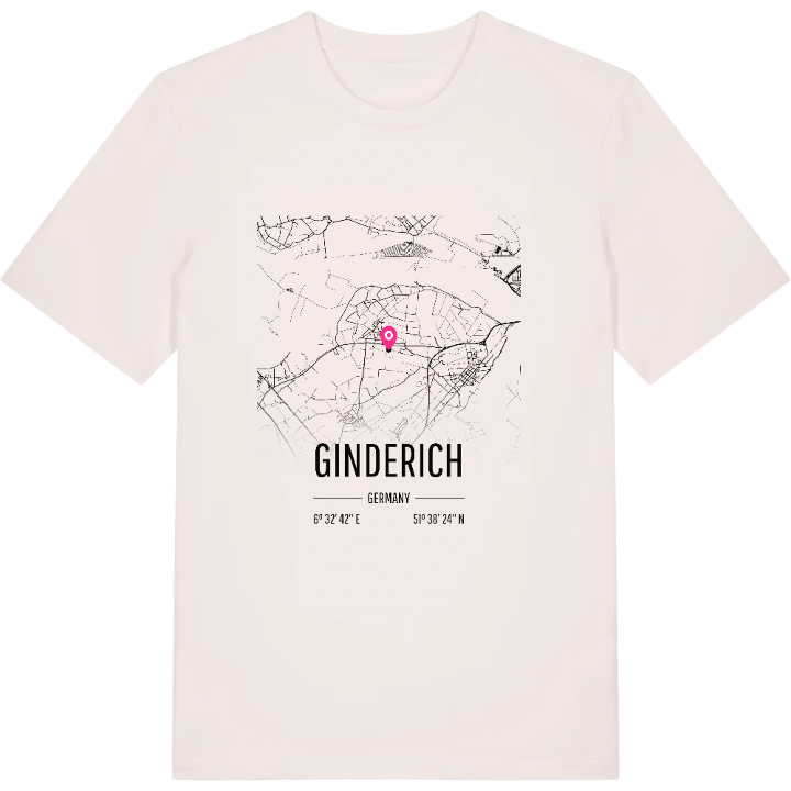 Ginderich karta t-shirt – t-shirt från PinShirt