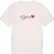 Göd hjärta t-shirt