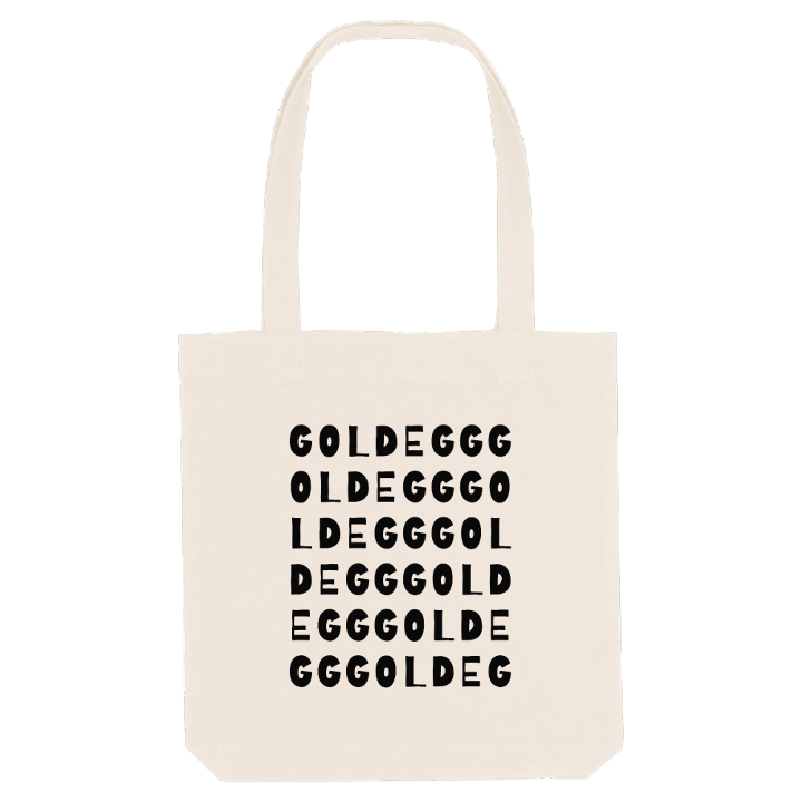 Goldegg ordlek tygkasse – tygkasse från PinShirt
