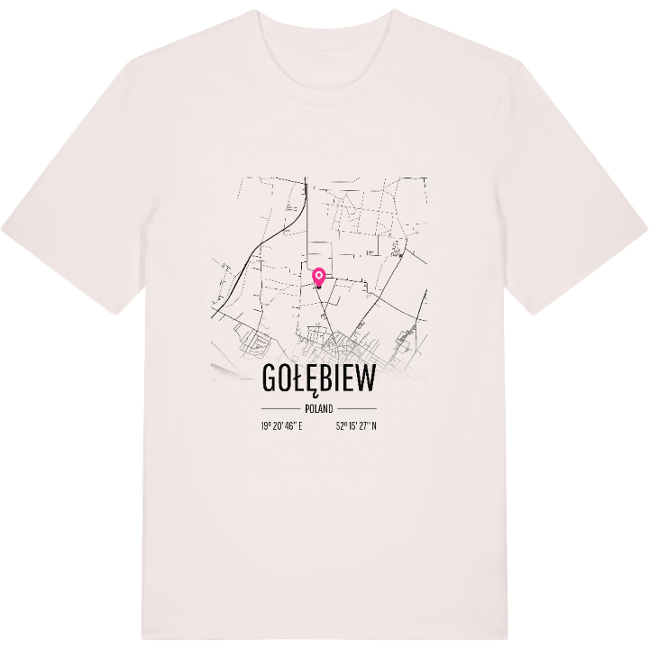 Gołębiew karta t-shirt – t-shirt från PinShirt