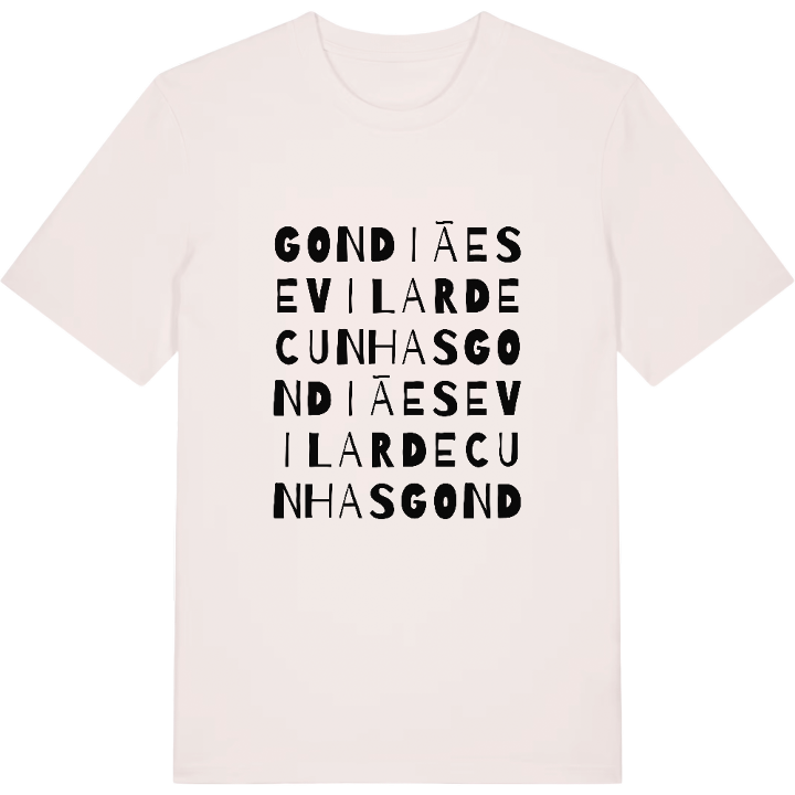 Gondiães e Vilar de Cunhas ordlek t-shirt – t-shirt från PinShirt