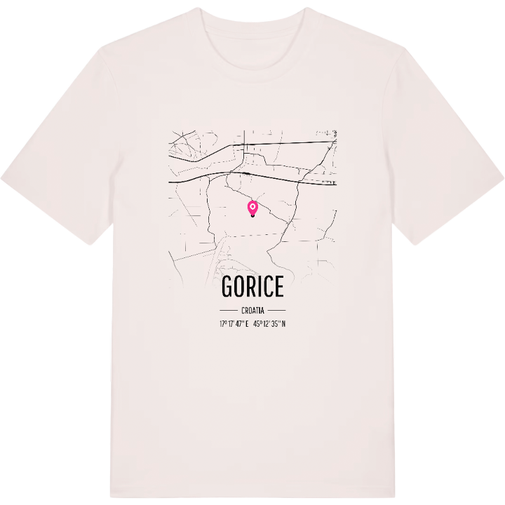 Gorice karta t-shirt – t-shirt från PinShirt