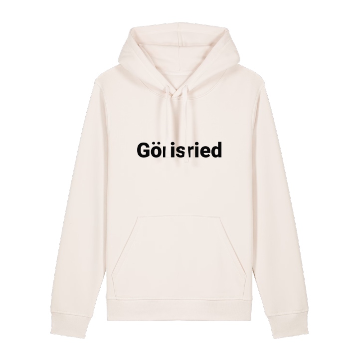Görisried fetstil hoodie – hoodie från PinShirt