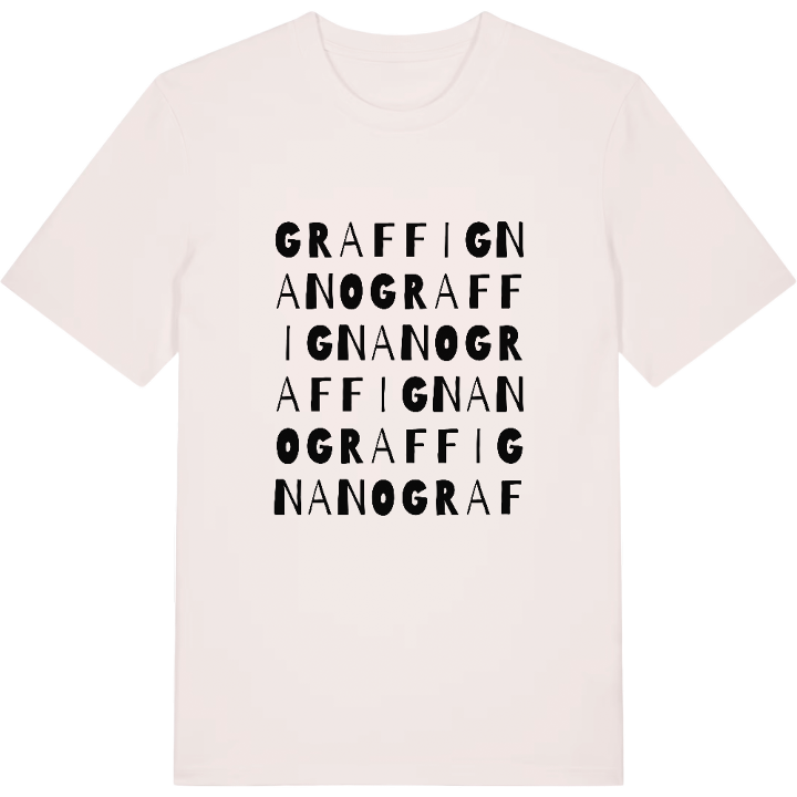 Graffignano ordlek t-shirt – t-shirt från PinShirt