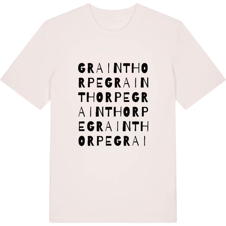 Grainthorpe ordlek t-shirt – t-shirt från PinShirt