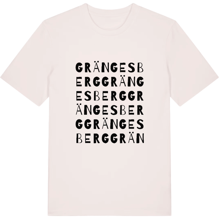 Grängesberg ordlek t-shirt – t-shirt från PinShirt