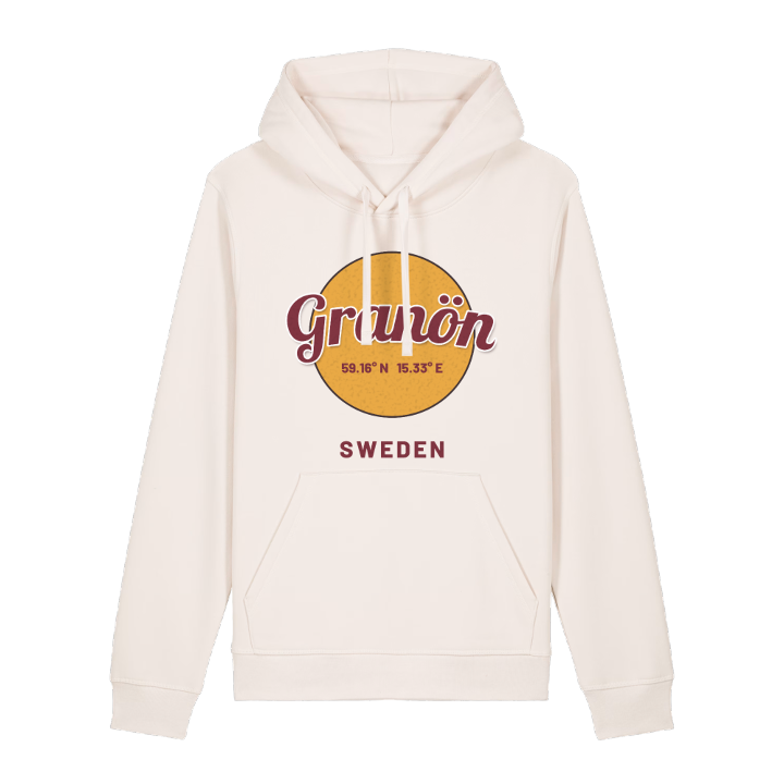 Granön cirkel hoodie – hoodie från PinShirt