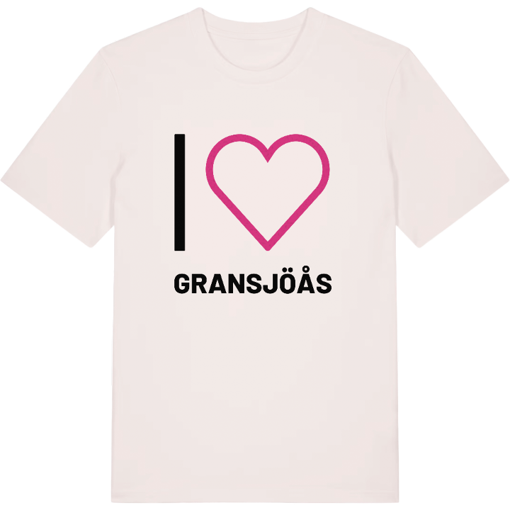 Jag älskar Gransjöås t-shirt stort tryck – t-shirt från PinShirt