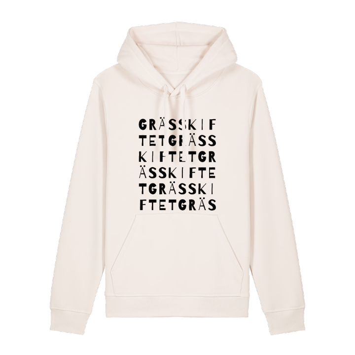 Grässkiftet ordlek hoodie – hoodie från PinShirt