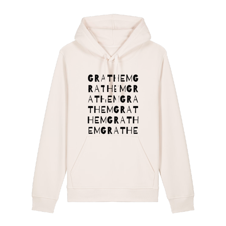 Grathem ordlek hoodie – hoodie från PinShirt