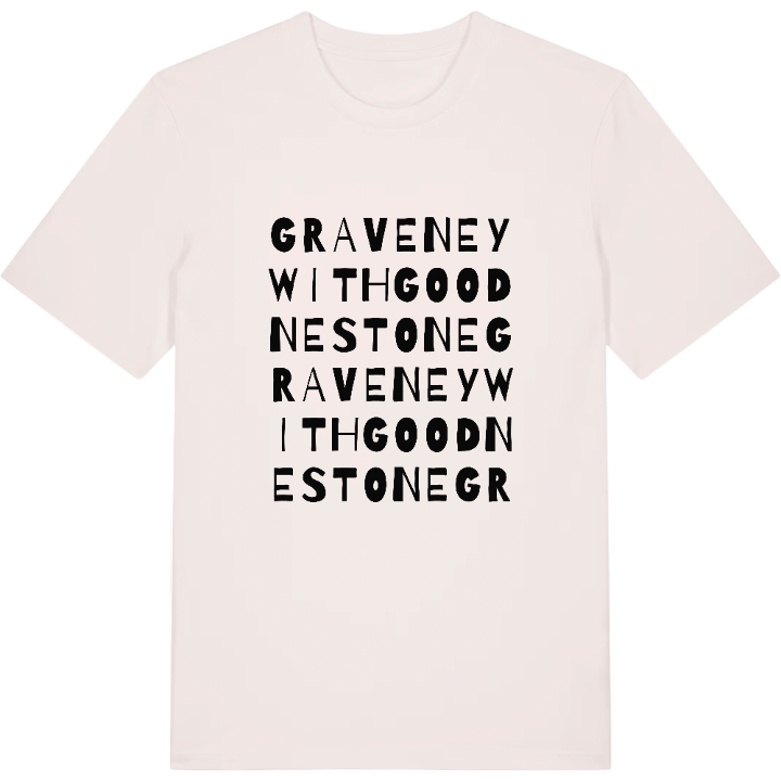 Graveney with Goodnestone ordlek t-shirt – t-shirt från PinShirt