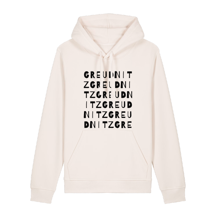 Greudnitz ordlek hoodie – hoodie från PinShirt