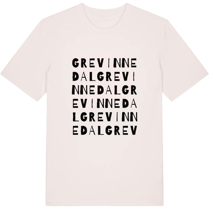 Grevinnedal ordlek t-shirt – t-shirt från PinShirt