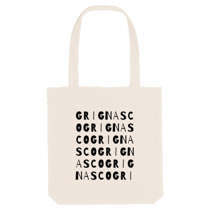 Grignasco ordlek tygkasse – tygkasse från PinShirt