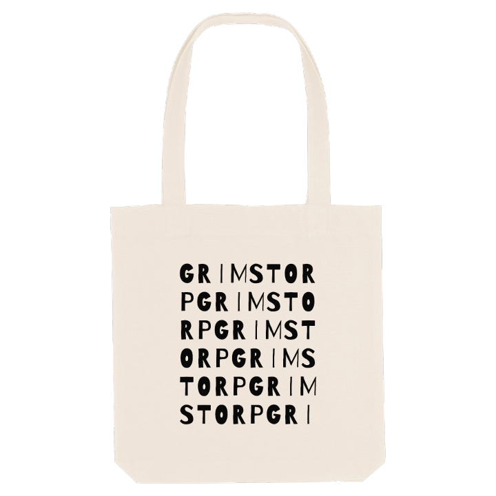 Grimstorp ordlek tygkasse – tygkasse från PinShirt