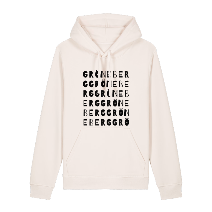 Gröneberg ordlek hoodie – hoodie från PinShirt