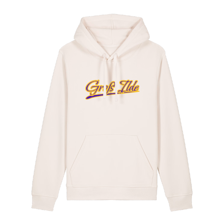 Groß Ilde baseball hoodie – hoodie från PinShirt