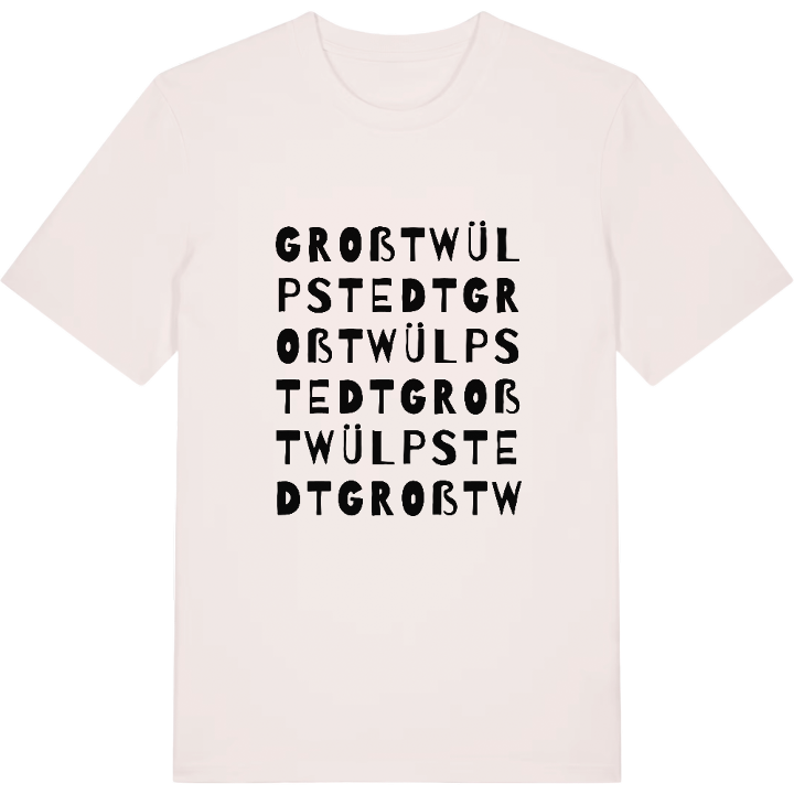 Groß Twülpstedt ordlek t-shirt – t-shirt från PinShirt