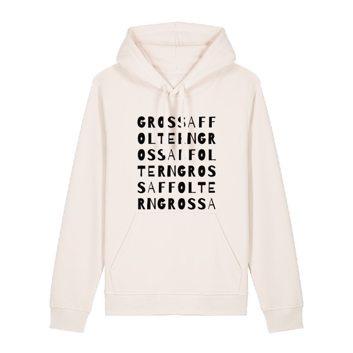 Grossaffoltern ordlek hoodie – hoodie från PinShirt
