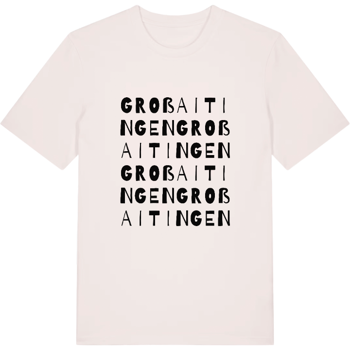 Großaitingen ordlek t-shirt – t-shirt från PinShirt