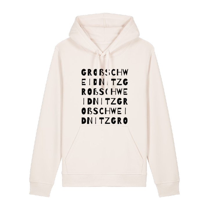 Großschweidnitz ordlek hoodie – hoodie från PinShirt