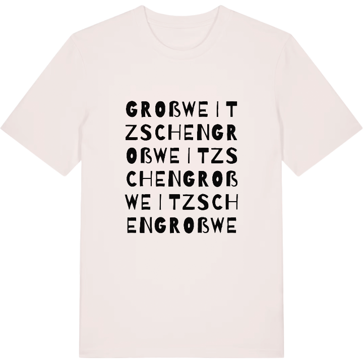Großweitzschen ordlek t-shirt – t-shirt från PinShirt