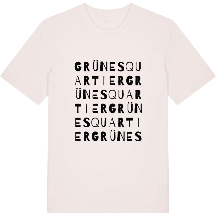 Grünes Quartier ordlek t-shirt – t-shirt från PinShirt