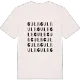 Gulb ordlek t-shirt