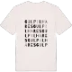 Gulpilhares ordlek t-shirt