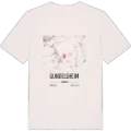 Gundelsheim karta t-shirt