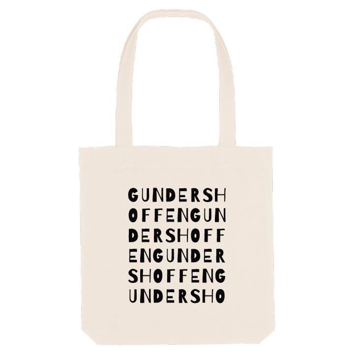Gundershoffen ordlek tygkasse – tygkasse från PinShirt