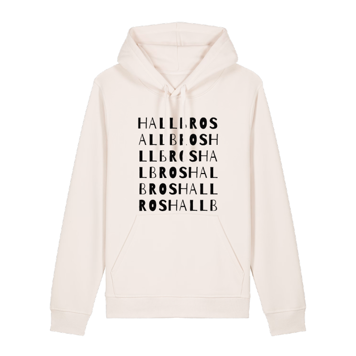 Hallbros ordlek hoodie – hoodie från PinShirt