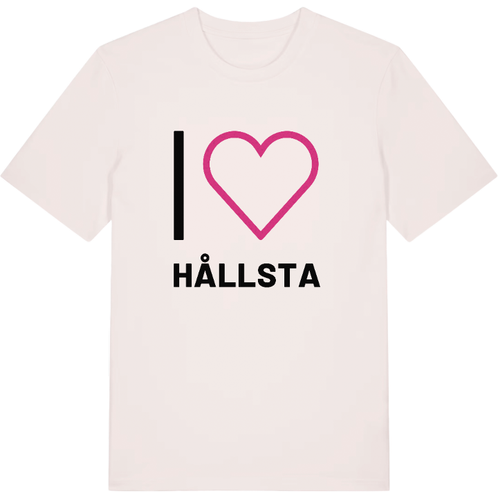 Jag älskar Hållsta t-shirt stort tryck – t-shirt från PinShirt