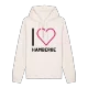 Jag älskar Hamberge hoodie stort tryck