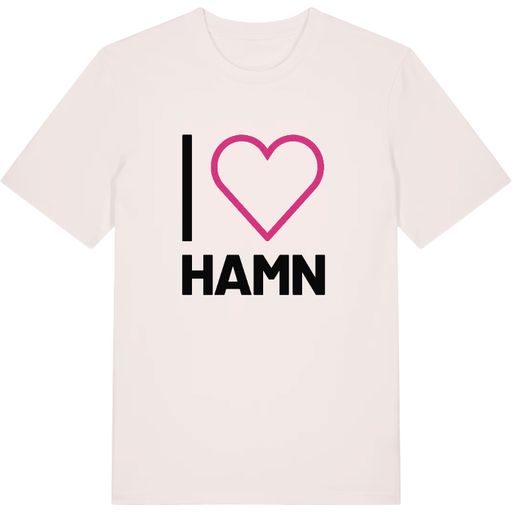 Jag älskar Hamn t-shirt stort tryck – t-shirt från PinShirt