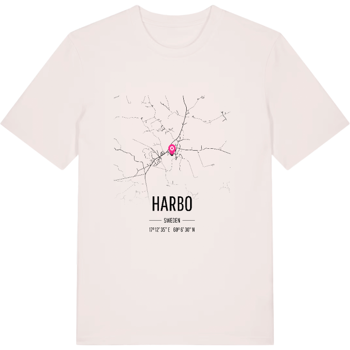 Harbo karta t-shirt – t-shirt från PinShirt