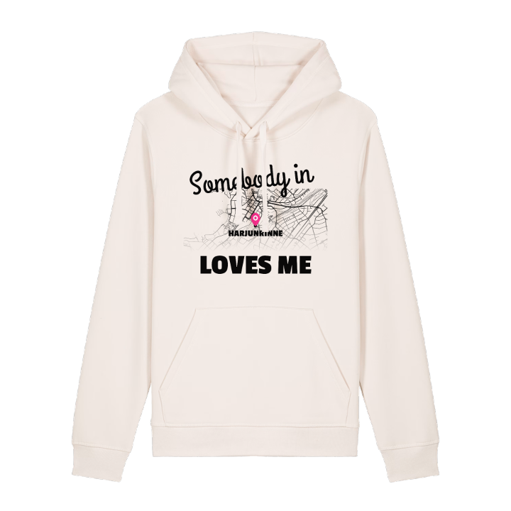 Någon i Harjunrinne älskar mig hoodie – hoodie från PinShirt