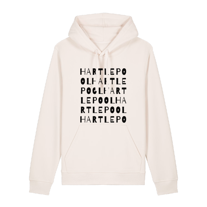 Hartlepool ordlek hoodie – hoodie från PinShirt