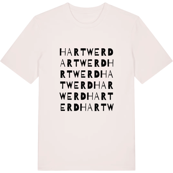 Hartwerd ordlek t-shirt – t-shirt från PinShirt