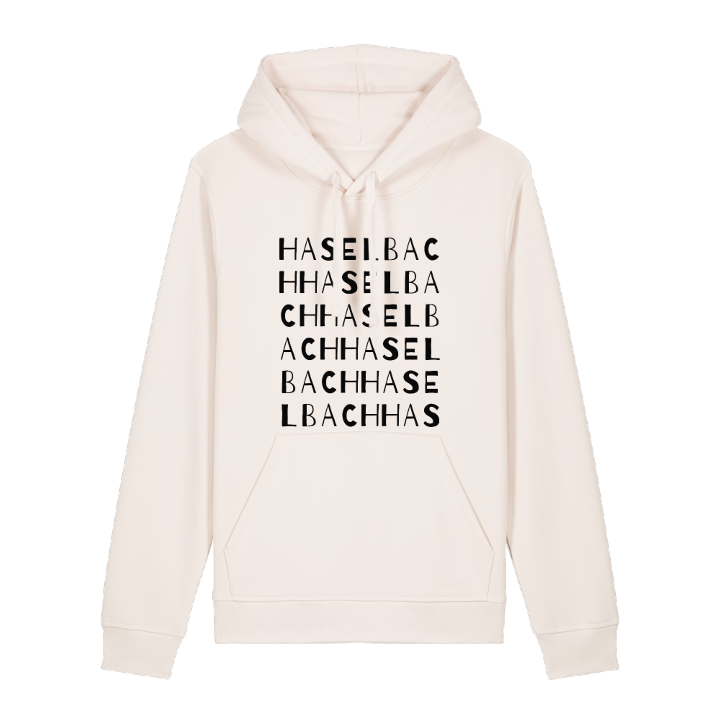 Haselbach ordlek hoodie – hoodie från PinShirt