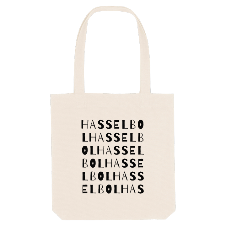 Hasselbol ordlek tygkasse – tygkasse från PinShirt