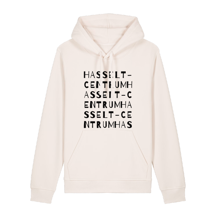 Hasselt-Centrum ordlek hoodie – hoodie från PinShirt