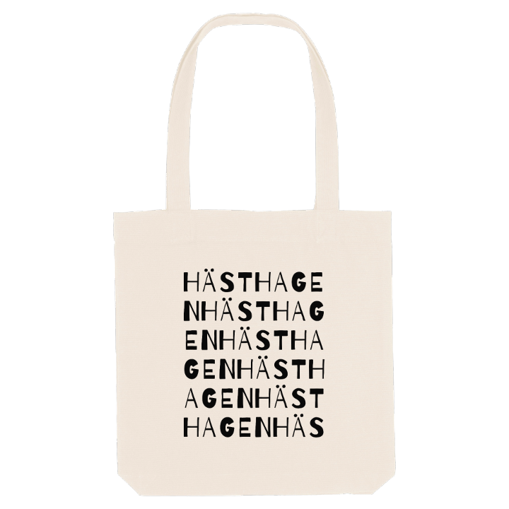 Hästhagen ordlek tygkasse – tygkasse från PinShirt