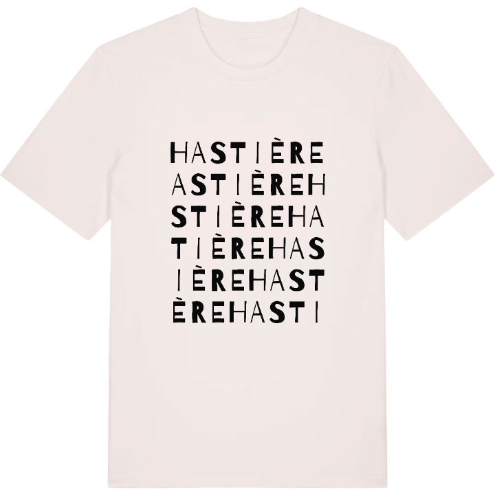 Hastière ordlek t-shirt – t-shirt från PinShirt