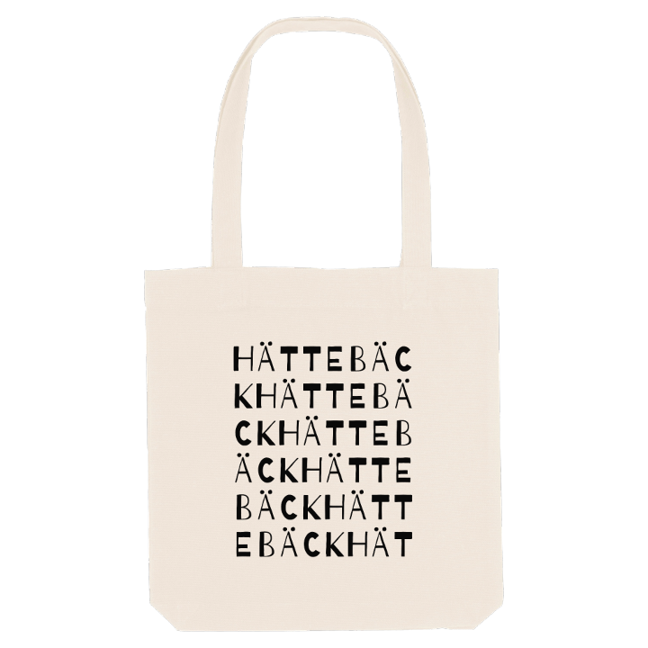 Hättebäck ordlek tygkasse – tygkasse från PinShirt