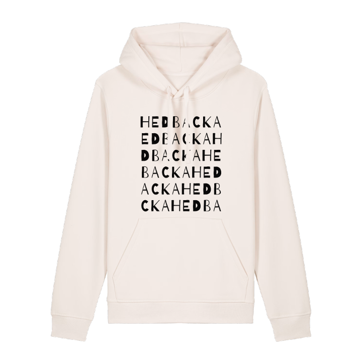 Hedbacka ordlek hoodie – hoodie från PinShirt