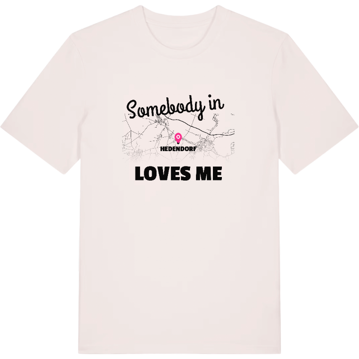 Någon i Hedendorf älskar mig t-shirt – t-shirt från PinShirt