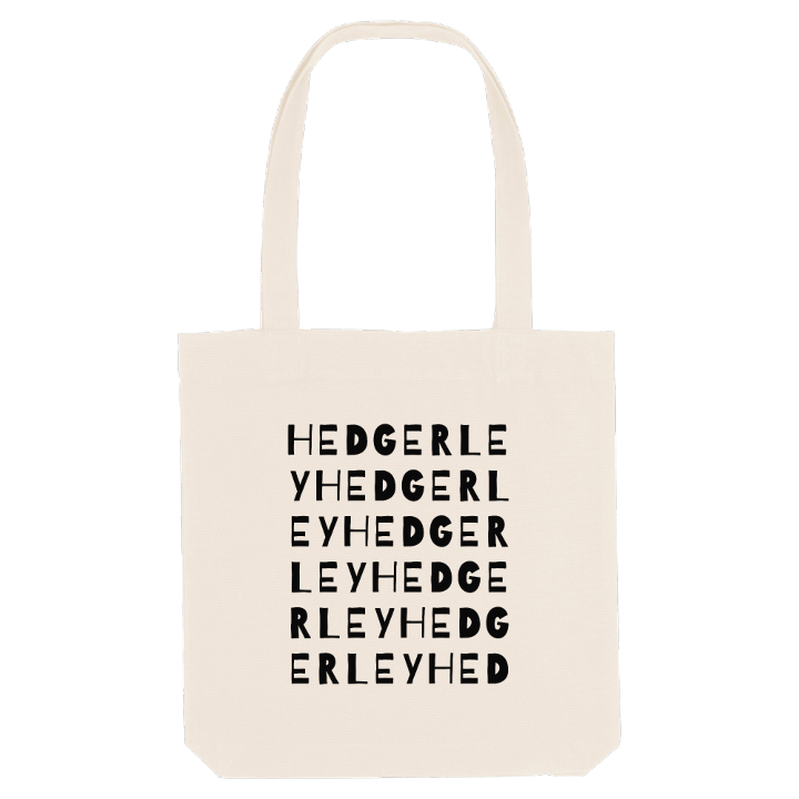 Hedgerley ordlek tygkasse – tygkasse från PinShirt