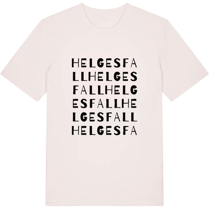 Helgesfall ordlek t-shirt – t-shirt från PinShirt