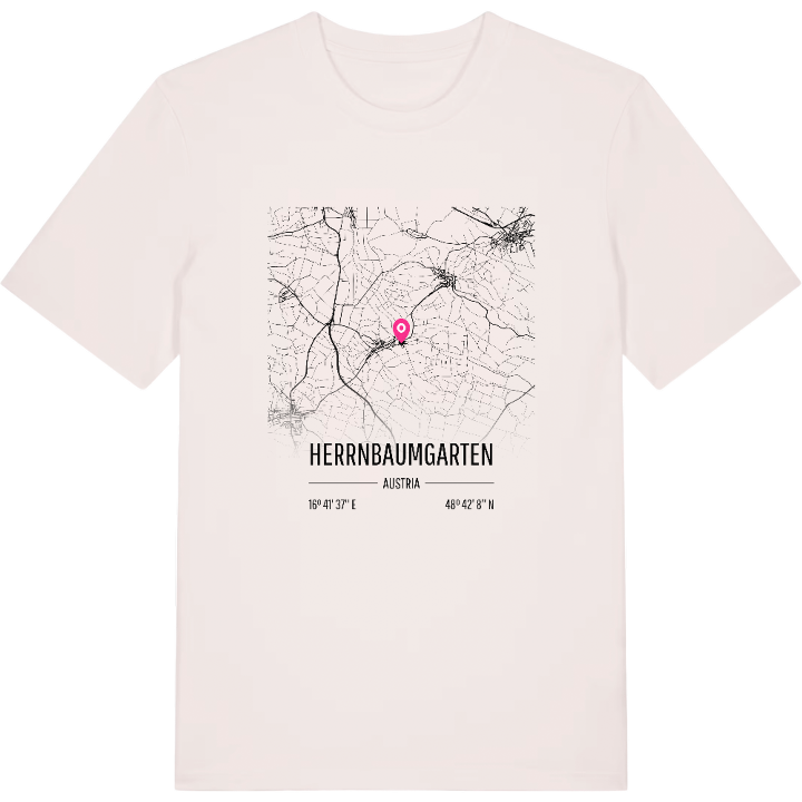 Herrnbaumgarten karta t-shirt – t-shirt från PinShirt